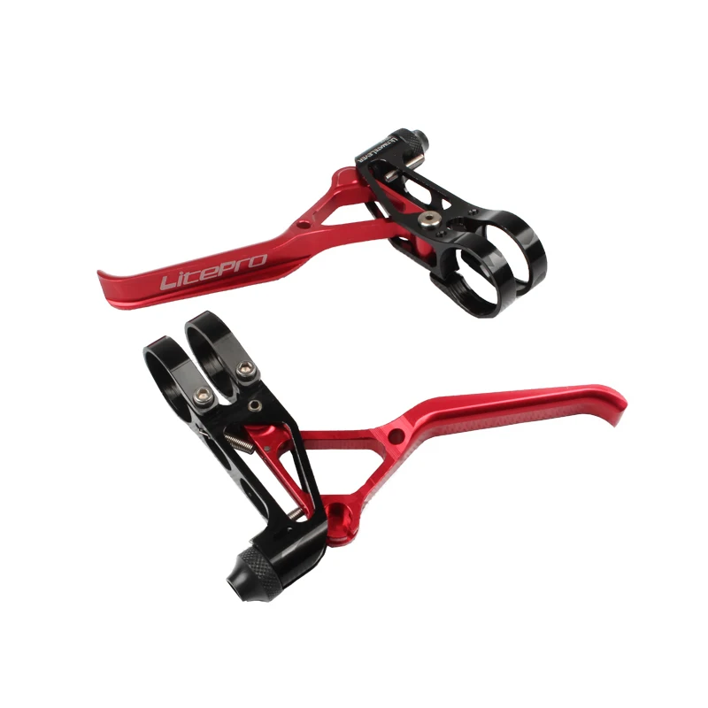 Red Bike Brake TWTOPSE Pro 64 г легкий велосипед тормозной рычаг для Brompton Birdy складной велосипед V тормоз CNC Велоспорт дорожный велосипед часть Аксессуар - Цвет: Red Bike Brake