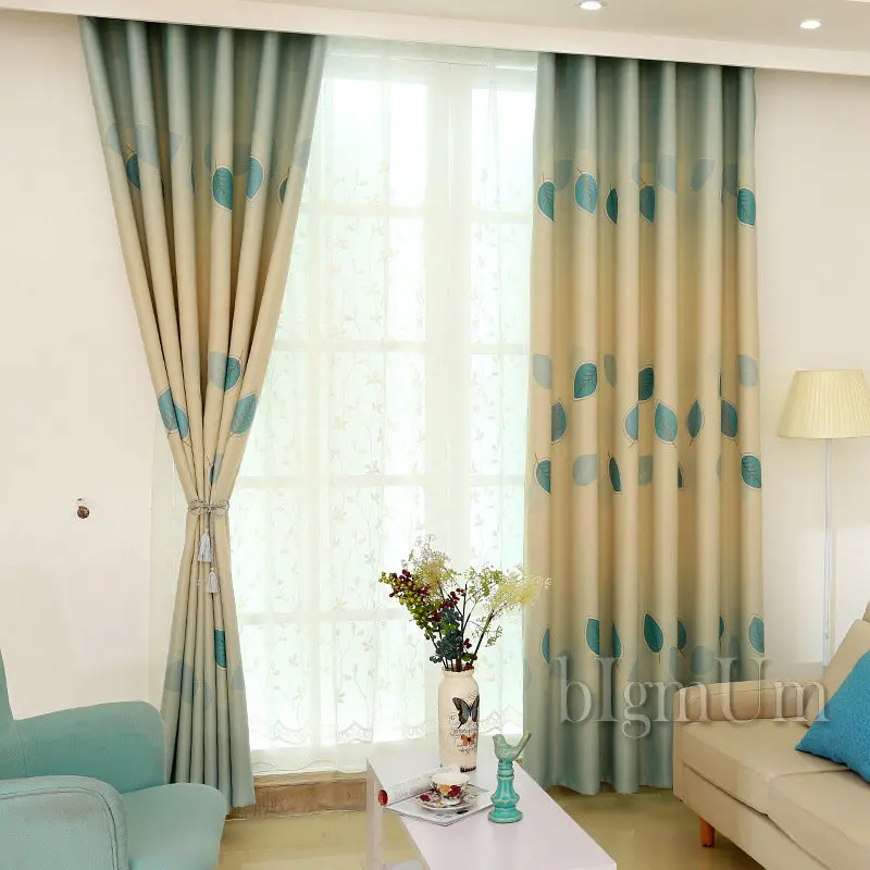 Новое поступление деревенские пасторальные оконные шторы для гостиной