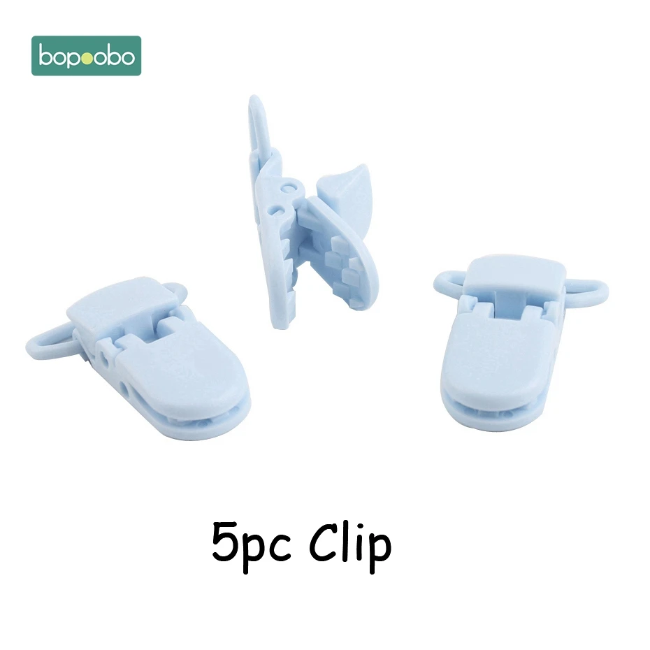 Blue Clip Нейлоновая веревка, 20 м/лот, сатиновые шнуры, 1 мм, сделай сам, аксессуары для струн, Детские Силиконовые Прорезыватели для зубов, пластиковые клипсы, Прорезыватель для зубов - Цвет: Blue Clip