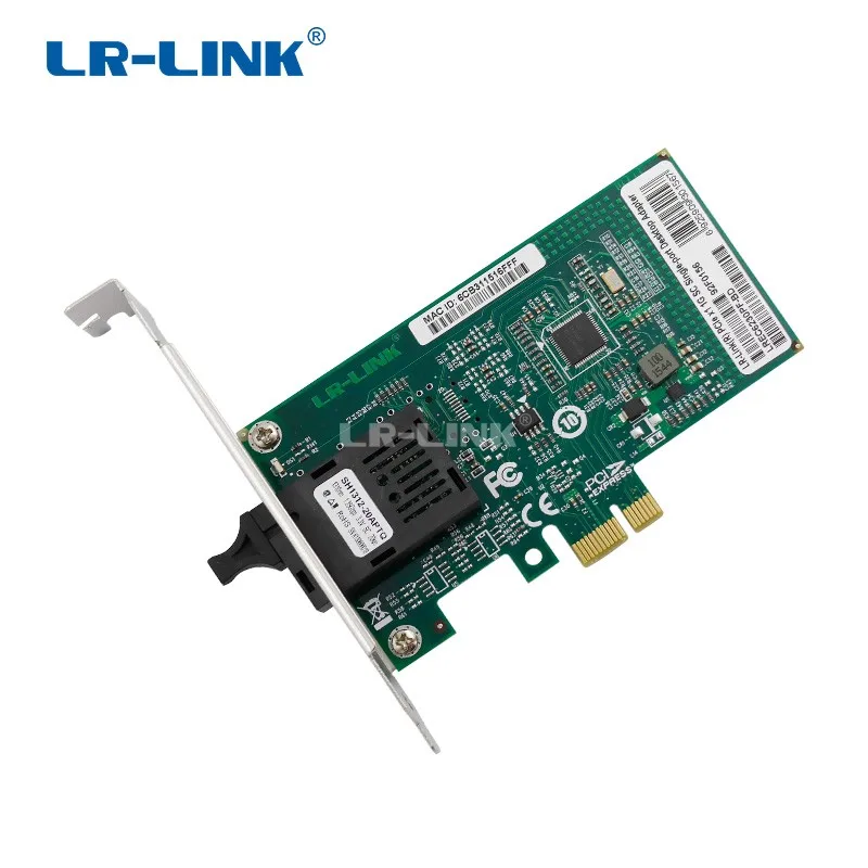 LR-LINK 6230PF-BD gigabit ethernet BIDI сетевой адаптер 1000 Мб pci express lan Карта настольная для ПК компьютер Intel I210 Nic