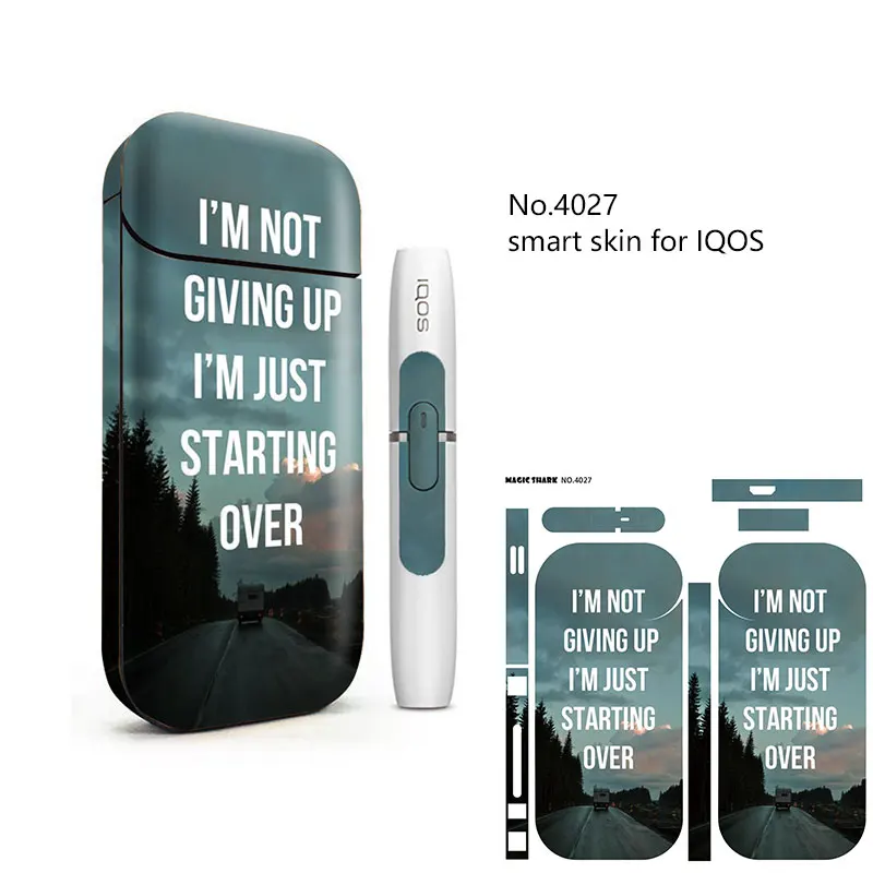 Защитная пленка Magic Shark Модный чехол из ПВХ для IQOS 2 4 Plus защитный электронной