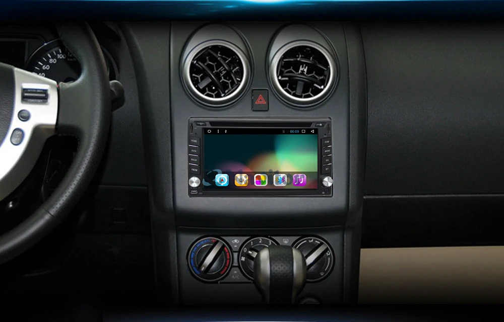 2 Din 6 ''Android 7 1 Универсальный Автомобильный dvd плеер четырехъядерный Bluetooth