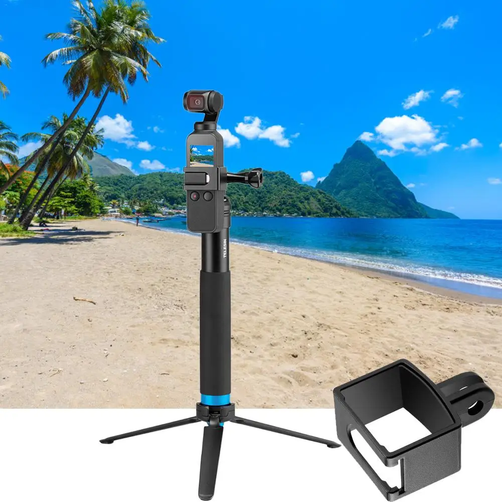 Фиксированная рамка расширения адаптер крепление внешний аксессуар для DJI Osmo Pocket Gimbal камера