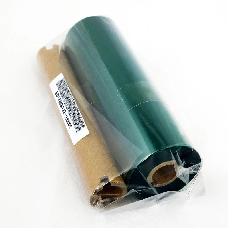 

Green Wax barcode ribbon 110x90 - 1/2 inch core use for Thermal Transfer printing Mini Zebra/Avery printer