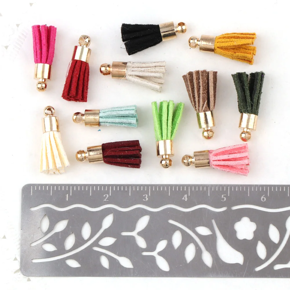 20 шт. мини замшевая кисточка для женщин модные ювелирные изделия сделай сам