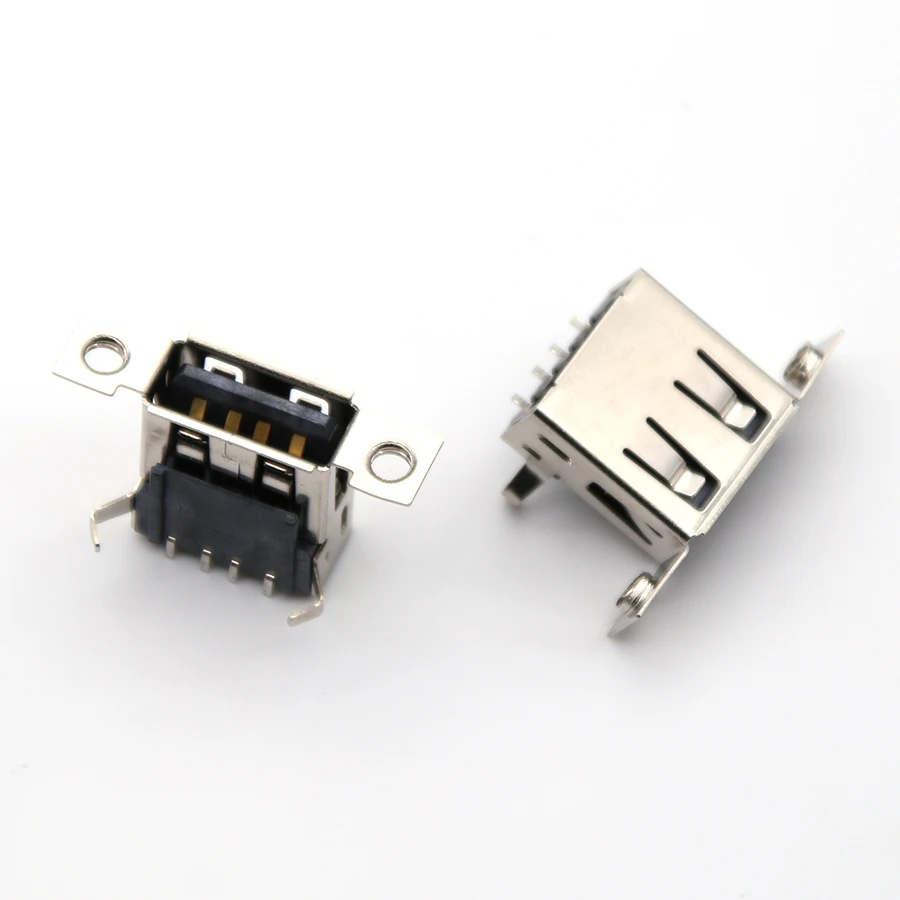 50 шт. Высокое качество Micro USB 2 0 Женский 4 контактный разъем шпильки для зарядки с