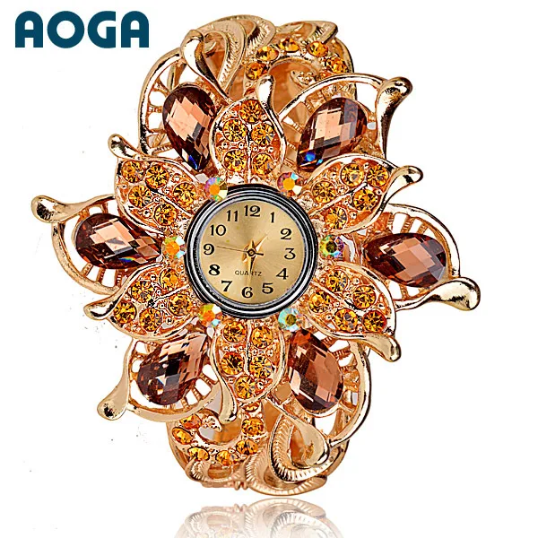 Quality crystal Women's Watches bracelet dress watch fashion ladies wristwatch Bangle watches W1856 | Наручные часы
