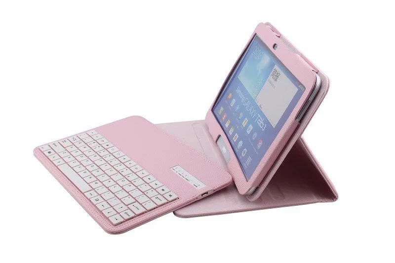 Чехол для Samsung Galaxy Tab 3 10. 0 P5200 P5210 чехол с узором Личи Съемная Беспроводная Bluetooth
