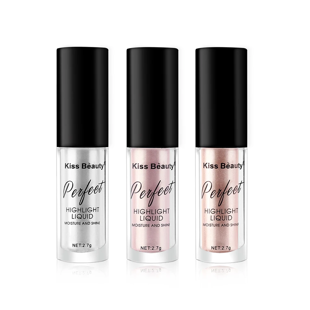 1 шт. Профессиональный Красочный розовый хайлайтер жидкое сияние мерцание