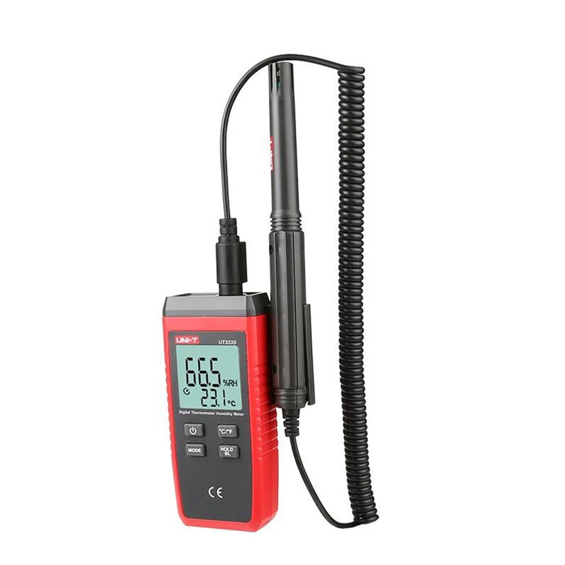 UNI-T UT333S Mini Temperature and Humidity Meter LCD Digital Thermo-Hygrometer Psychrometer Tester | Инструменты