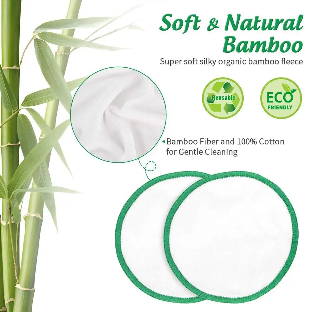 Новые моющиеся ватные диски многоразовые подушечки для удаления макияжа чистки