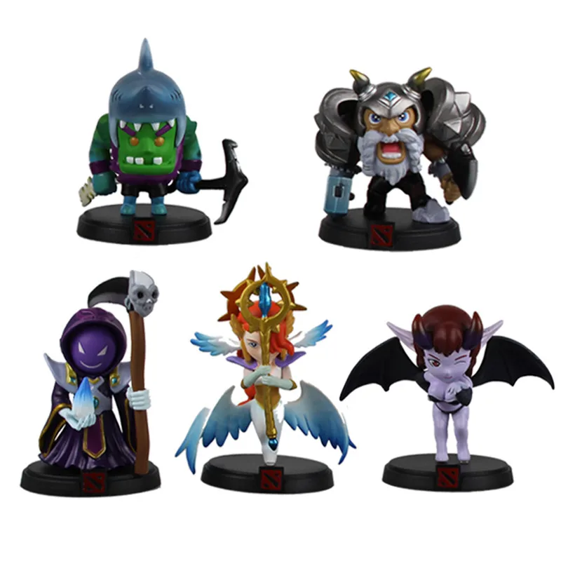 Фигурка игры DOTA 2 Kunkka Lina Pudge Queen Tidehunter CM FV ПВХ фигурки героев коллекция dota2