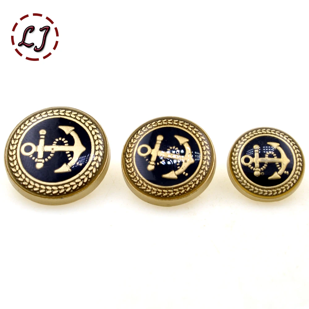 Новая модная швейная металлическая кнопка 10 шт./лот декоративные пуговицы в