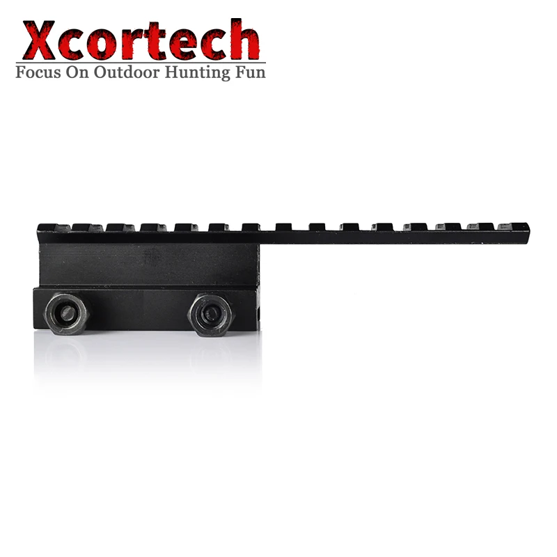 Тактический 3/4 &quotRiser Scope Mount Base Flat top Picatinny Rails Riser Extended Long 20 мм Weaver Rail для AR15 Carbine