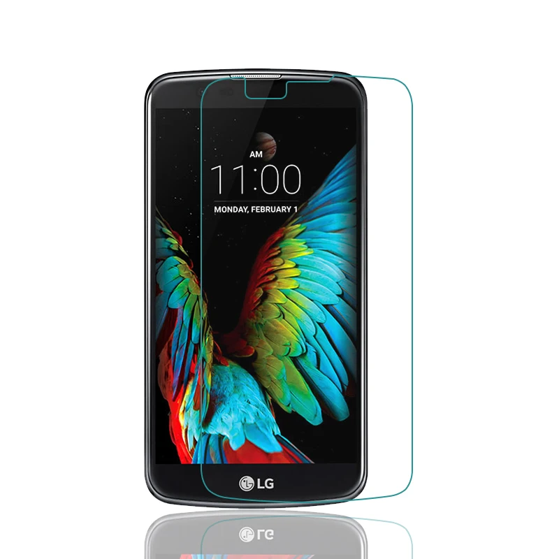 Для LG K10 закаленное Стекло для стекло 0.26 мм 9 H жесткий 2.5D Анти Shatter Экран протектор