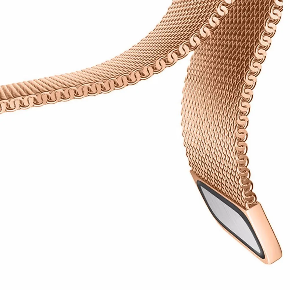 18 мм Миланская петля ремешок для часов huawei/Fit Honor S1 нержавеющая сталь Quick Release Band магнитный замок ремешок наручный браслет