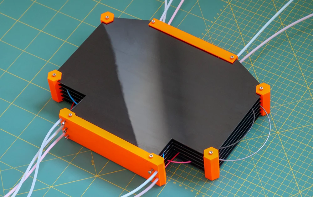 Для Prusa i3 MK2.5S MK3S MMU2S из разных материалов 2S буфера накаливания предотвращает запутывание нити во время погрузки/разгрузки
