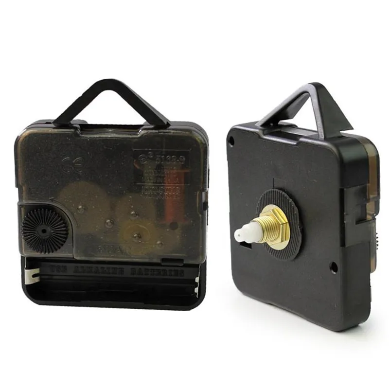 Настенные часы с кварцевым механизмом 1 комплект черный и золотой механизм набор