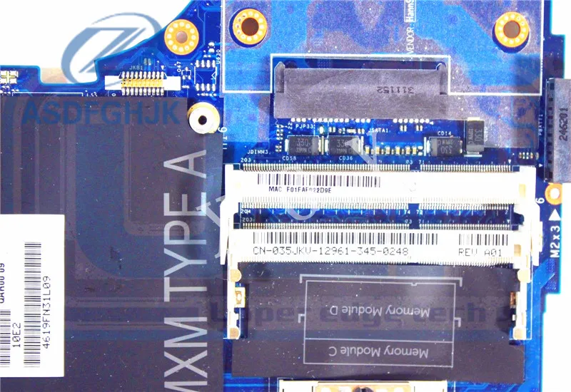 Материнская плата для ноутбука Dell Precision M4700 QAR00 CN 035JKV 35JKV LA 7931P ddr3l100% Test ok|laptop
