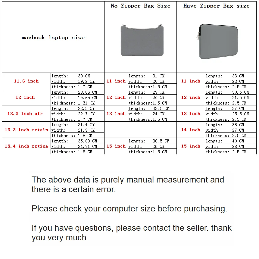 2018 New Sleeve Case For Laptop 11 12 13 14 15&quot Bag MacBook Air Pro 13.3&quot Retina 15.4 Anti-scratch Cover Mac book 13.3 | Компьютеры
