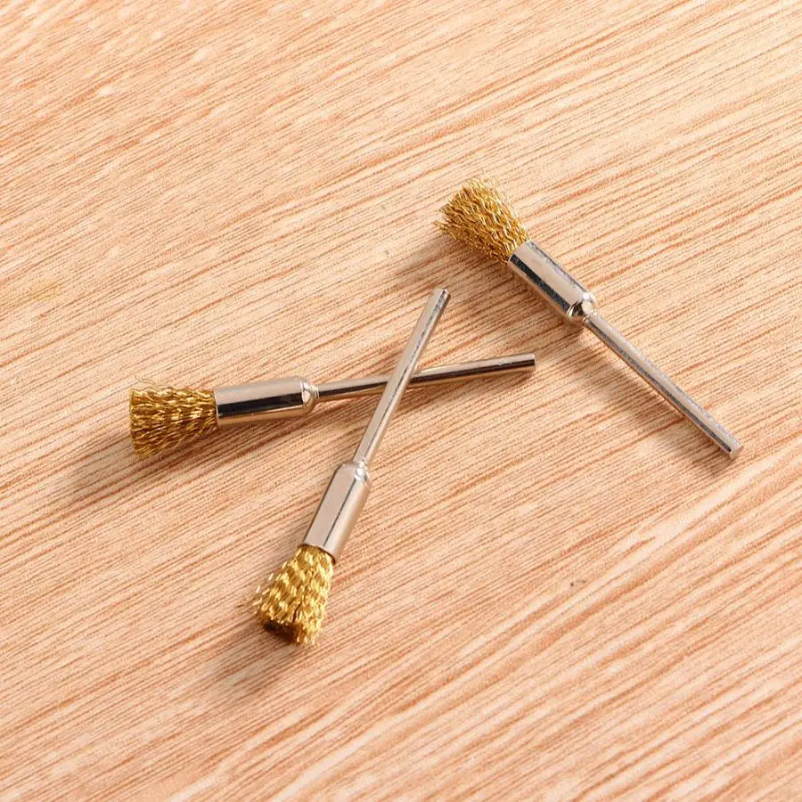 10 шт. профессиональная медная ручка в форме проволоки для очистки Концевая щетка