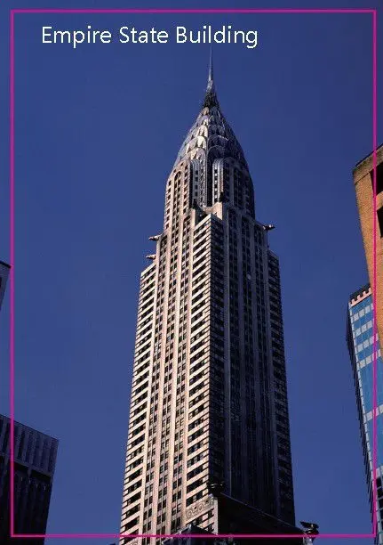Нью Йорк Empire State Building SceneTourist металлический магнит на холодильник SFM5170|fridge magnet|metal