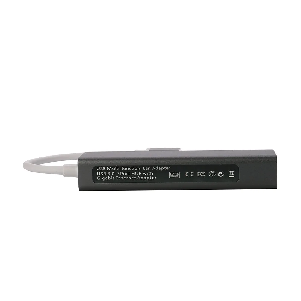 CARPRIE 3-Порты и разъёмы USB 3,0 концентратор и USB 3,0 Rj45 до 10/100/1000 Мбит Fast Ethernet LAN 6J13 Прямая
