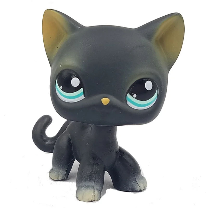 994 Пет шоп стоячки lps pet shop лпс игрушки редкие кошечку стоячки собаки колли такса рождения Новому Году Подарок pet shop short hair cat original gift toys old rare stanchion dog collie dachshund - Цвет: 994