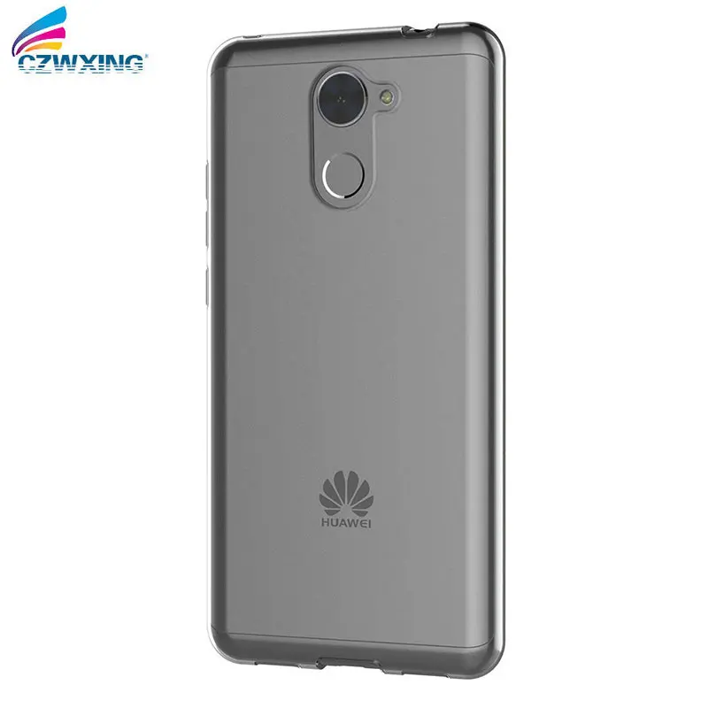 For Huawei Y7 Prime Case 5.5 Silicone Transparent TPU Phone 2017 Y7prime TRT-L21 TRT-L53 Back Cover | Мобильные телефоны и