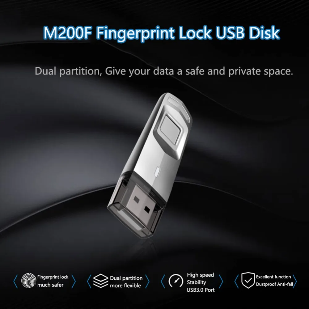 HIKVISION USB флеш накопитель 32 ГБ Флешка отпечаток пальца зашифрованный 3 0 U диск