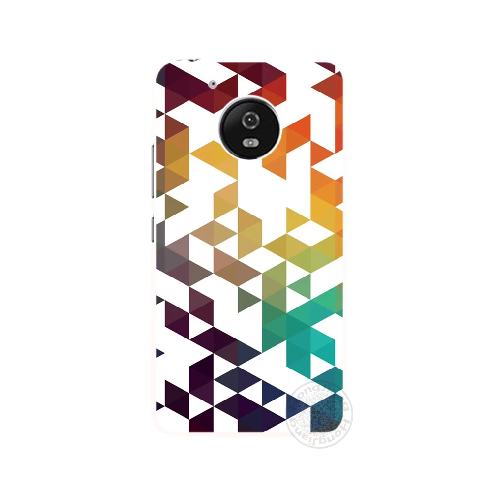 HAMEINUO Модный чехол с геометрическим рисунком для Motorola Moto G6 G5 G5S G4 PLAY PLUS ZUK Z2 pro|cover for
