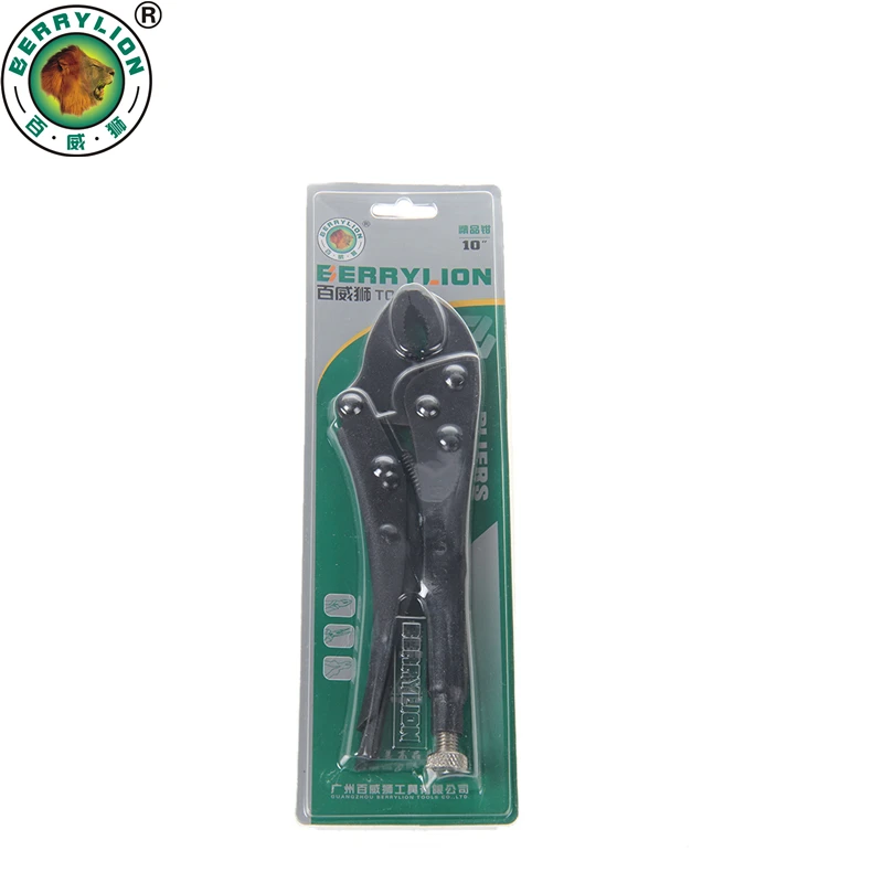 ЗАЖИМ BERRYLION 10''/250 мм с фиксацией, круглое и плоское лезвие, обнажатель провода, мультитул, зажимы-присоски, ручные инструменты.