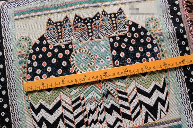 Подушка этническая ткань льняная хлопковая африканская для пэчворка тканые