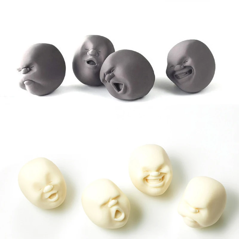 4 шт./лот шарик для лица Cao Maru Caomaru от стресса в японском стиле|vent human face ball|human ballface
