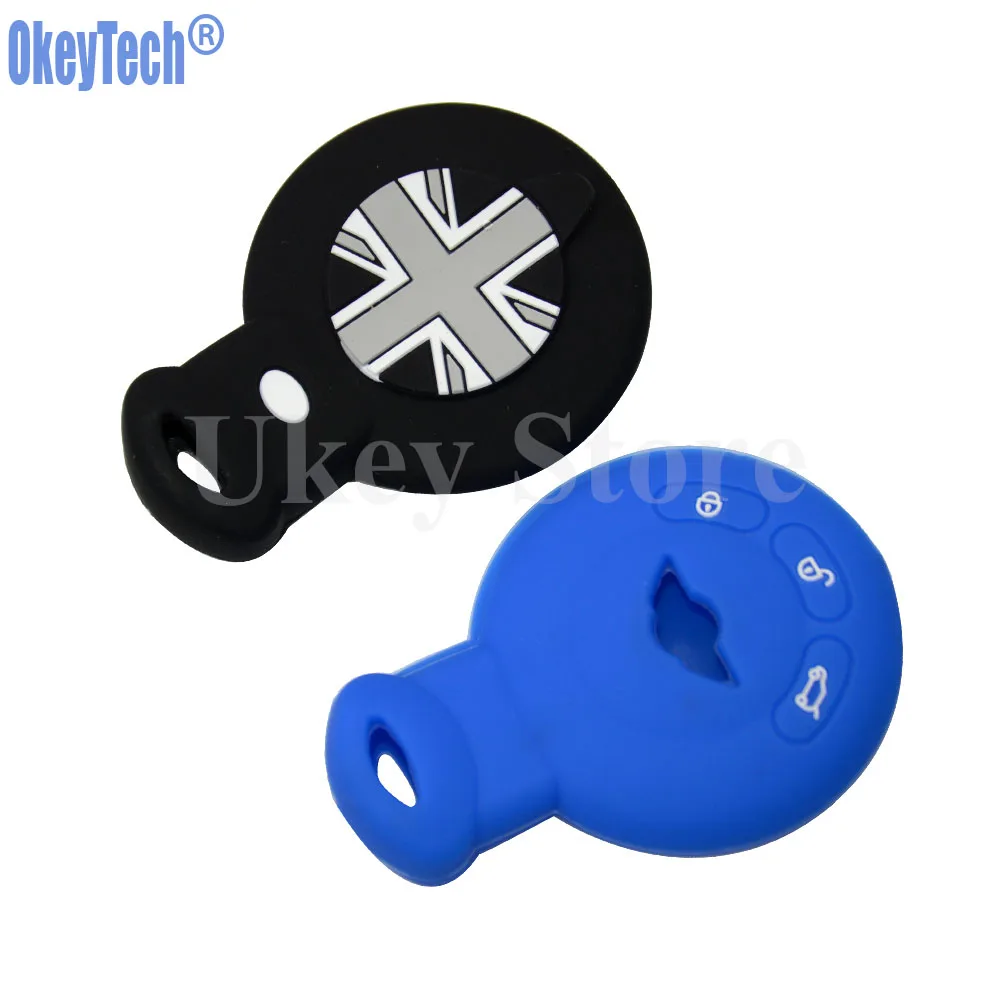 OkeyTech силиконовый чехол ключ для BMW Mini Cooper S Roadster R55 R56 R57 R58 R59 оболочки Авто Запчасти