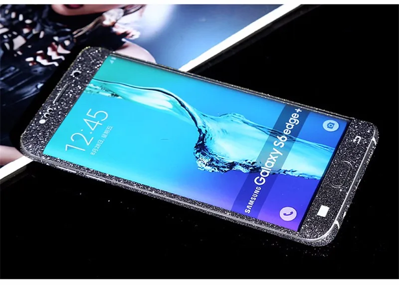 Чехол-наклейка для телефона на весь корпус для samsung Galaxy J5 J7 A3 A5 J2 J3 S7 S8 S6 Edge Plus S5 Grand Prime матовая блестящая пленка
