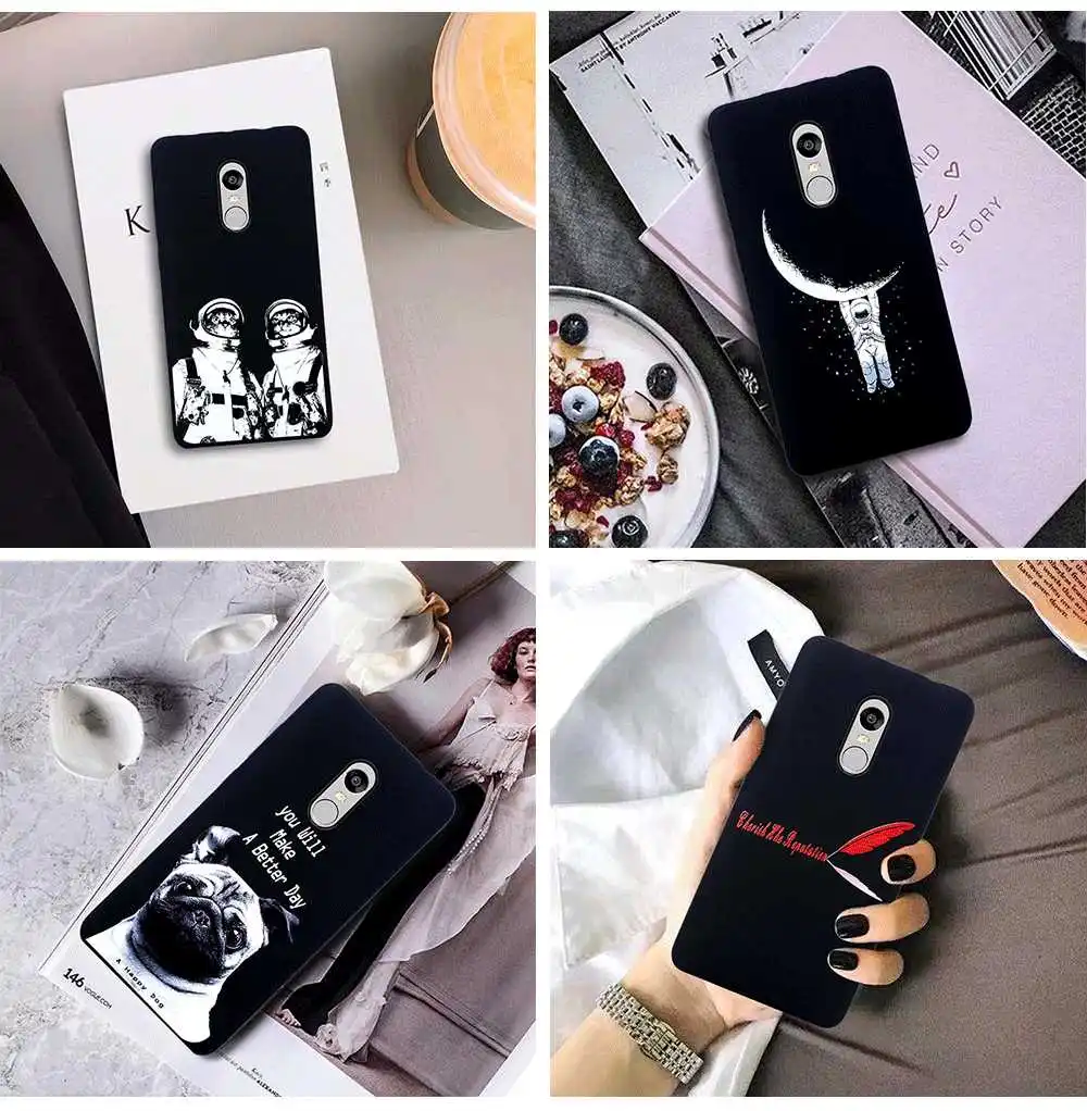 Модный чехол Mokoemi из ТПУ с рисунком 5,5 дюйма для Xiaomi Redmi Note 4X4, чехол для Xiaomi Redmi Note 4 4X, чехол для телефона