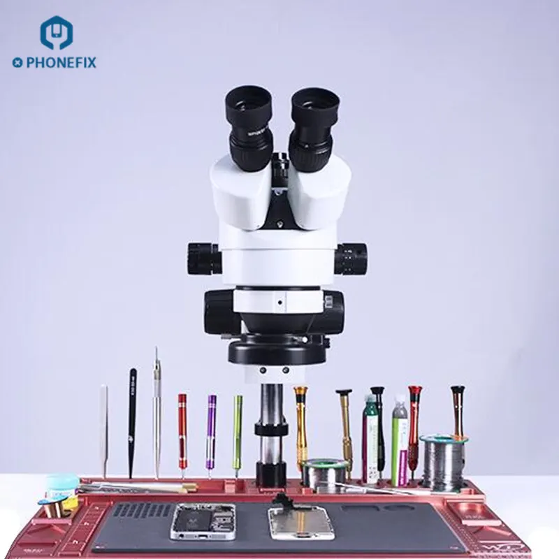 PHONEFIX 3 5 90X с непрерывным масштабированием тринокуляр стерео микроскоп 14 16 21MP HDMI