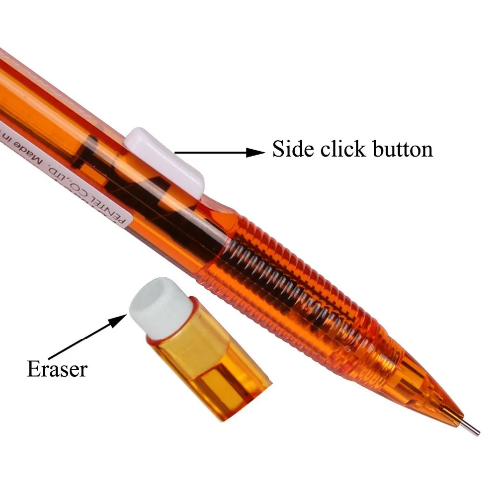 0,5 мм Pd105 105T Techniclick механический карандаш с боковым кликом для школы, офиса, канцелярские принадлежности