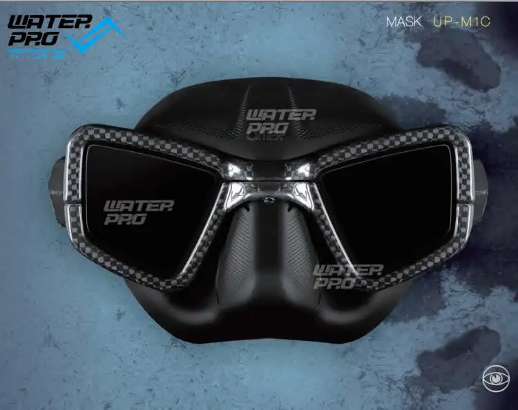 

OMER UP-M1C Carbon Mask + UP-NC1 nose-clip 100% Carbon fiber frame mask