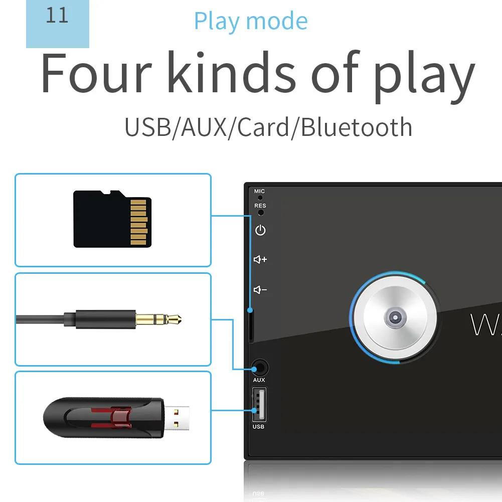Автомобильный Android 7,1 система навигации Bluetooth MP5 плеер gps сенсорный экран карта Машина DVD навигационная машина 7784ad " плеер