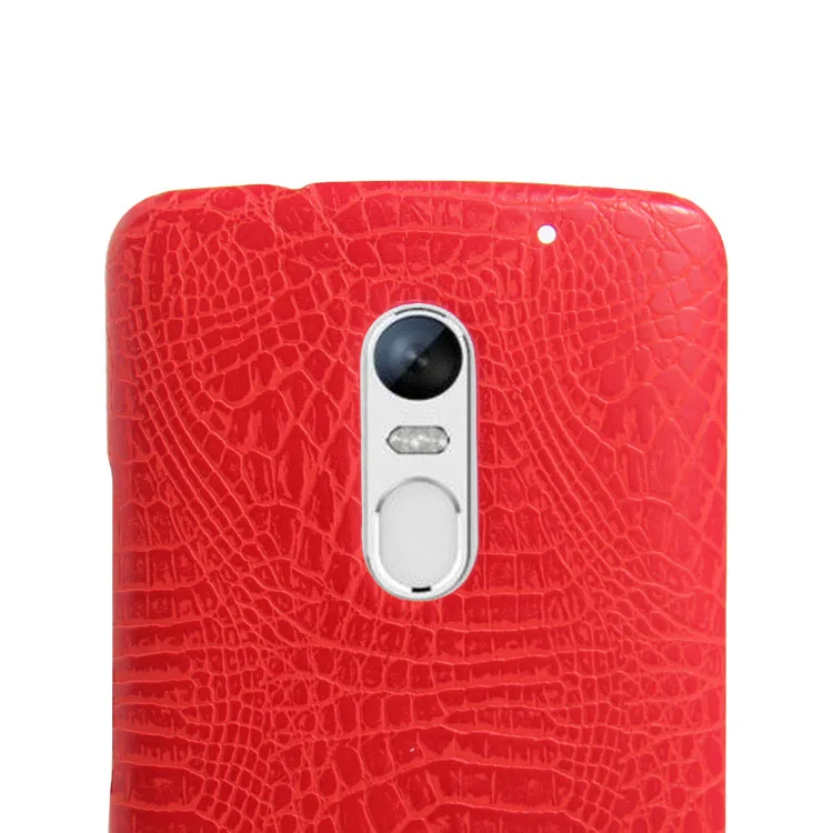 Роскошный чехол из искусственной кожи с крокодиловым узором для Lenovo Vibe X3 5 дюймов
