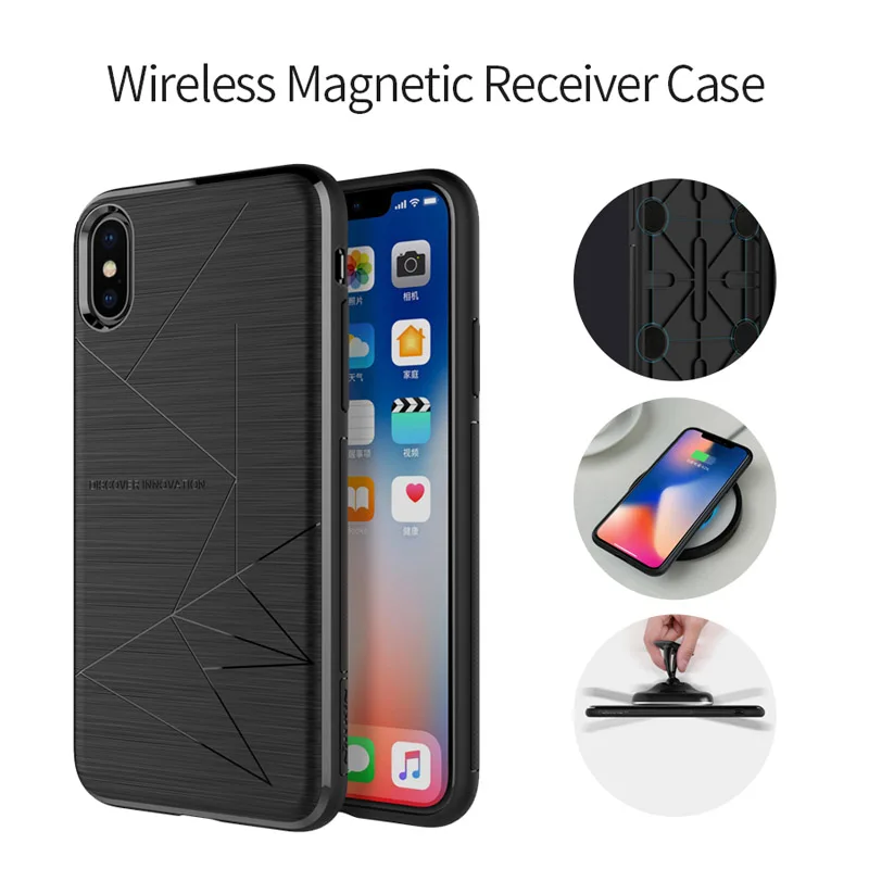 Автомобильный чехол для телефона Магнитный iPhone Xr Xs 8 X NILLKIN Samsung S9 S10 S8 Plus Note