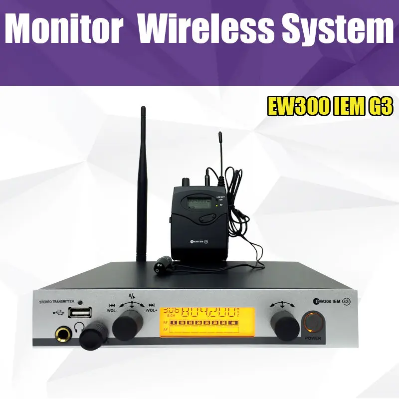 EW300 IEM G3 SR 300 система мониторинга беспроводной в ухо монитор профессиональный для