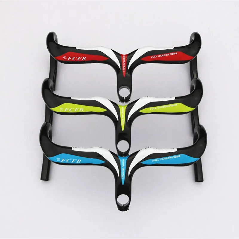 FCFB углеродный руль для дорожного велосипеда запчасти углеродного поворотные
