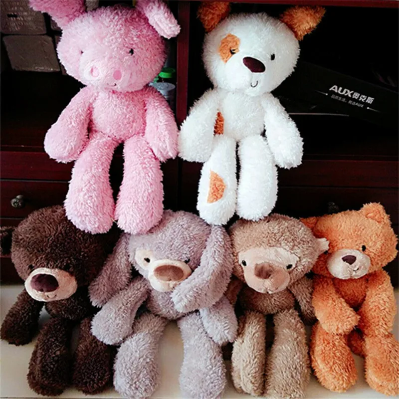 Новинка 2017 милый кролик плюшевый мишка обезьяна свинья Плюшевая собачка игрушки