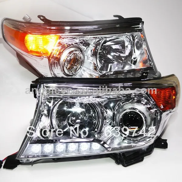 OEM Land Cruiser FJ200 LC200 светодиодный фсветильник для TOYOTA 2012 2013 лет хромированный дом|light