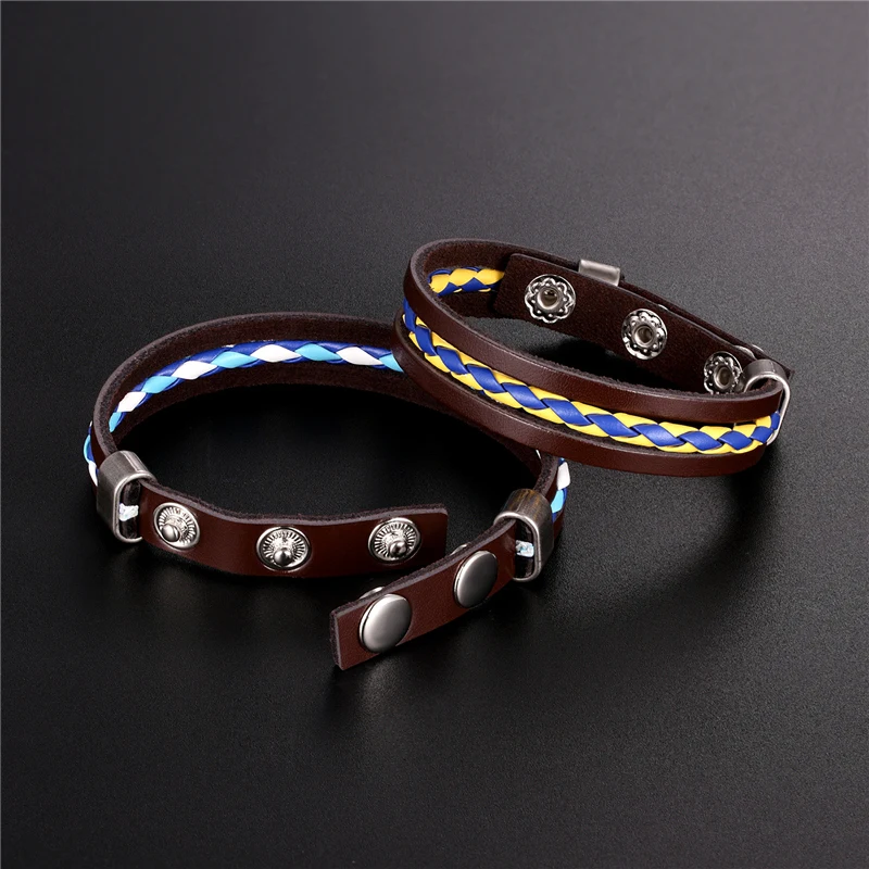 Женский Многослойный кожаный браслет Janeyacy винтажный 2019 | Украшения и аксессуары