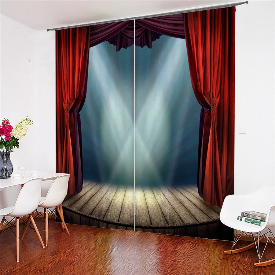 3D занавески на окна настенное украшение печать для гостиной постельное белье