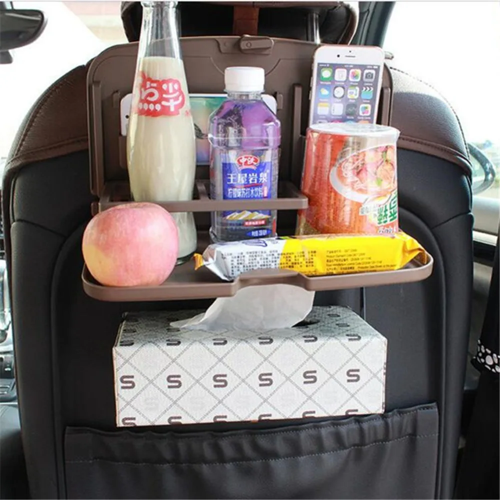 Двойной Автомобильный держатель для телефона складной ПОДСТАКАННИК на заднее